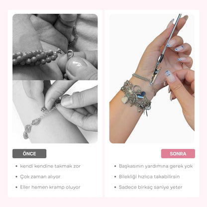 Sesuar Takı Aparatı - Altın