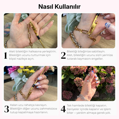 Sesuar Takı Aparatı - Gümüş